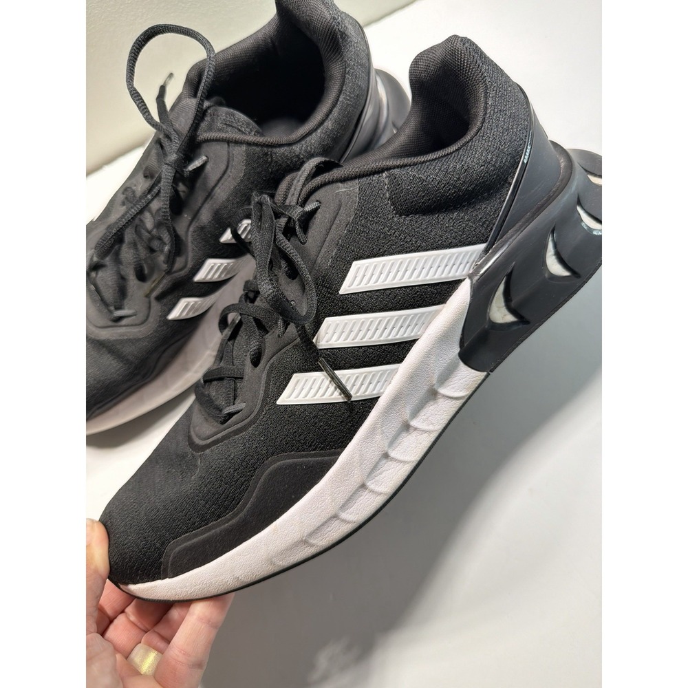 Size 11.5 - Adidas Mens Kaptir Black White